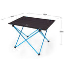 Portable Foldable Folding DIY Table Chair Desk Camping BBQ Hiking Traveling Outdoor Picnic 7075 Aluminium Alloy Ultra-light M L - PanasiaMarine.Com