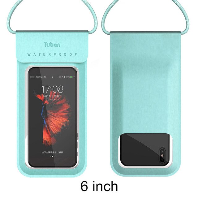Waterproof Bag Phone Pouch Cover Mobile Case Beach Outdoor Swimming Pool Snorkeling Bag for Mobile Phone - PanasiaMarine.Com