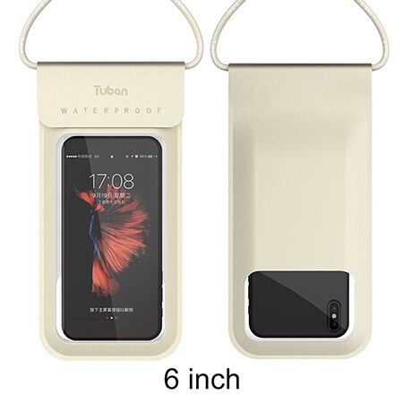 Floating Waterproof Phone Case Mobile bag Universal Underwater TPU Cellphone Dry Bag 5/6-inch Pouch for iPhone X/8 Plus/8/7/6 - PanasiaMarine.Com