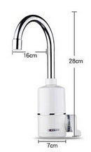 Electric Instant Hot Water Heater , Water Faucet Tankless Kitchen Instantaneous Water Heater Tap Heating Flow - PanasiaMarine.Com