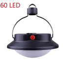 3/16/60 LED Ultra Bright Outdoor Camping Lamp Tent Light With Lampshade Circle ABS Rechargeable Fishing Hanging Lighting - PanasiaMarine.Com