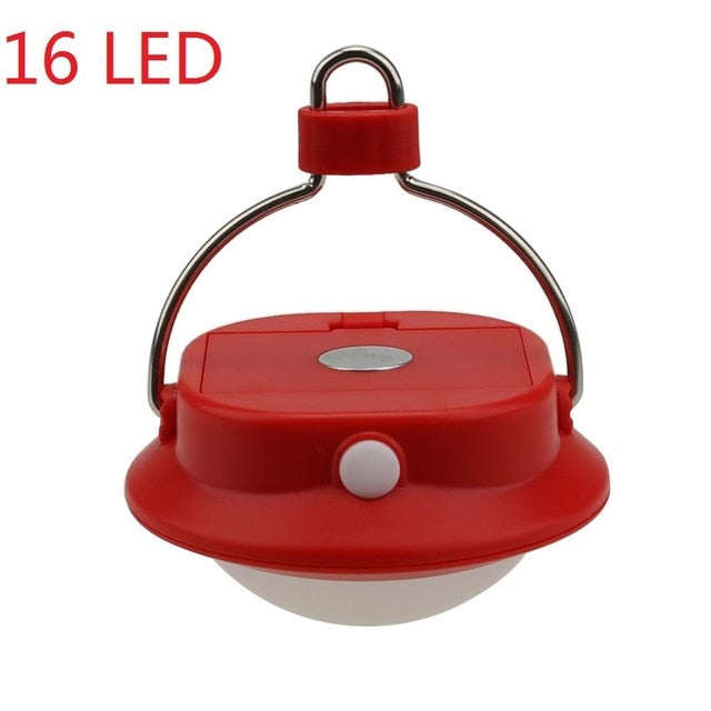 3/16/60 LED Ultra Bright Outdoor Camping Lamp Tent Light With Lampshade Circle ABS Rechargeable Fishing Hanging Lighting - PanasiaMarine.Com