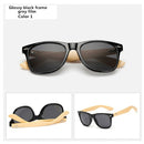 Bamboo Sunglasses Men Women Travel Goggles Sun Glasses Vintage Wooden Leg Eyeglasses Fashion Brand Design Sunglasses Male Female - PanasiaMarine.Com