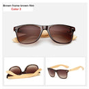 Bamboo Sunglasses Men Women Travel Goggles Sun Glasses Vintage Wooden Leg Eyeglasses Fashion Brand Design Sunglasses Male Female - PanasiaMarine.Com