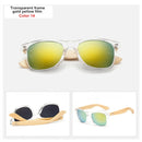 Bamboo Sunglasses Men Women Travel Goggles Sun Glasses Vintage Wooden Leg Eyeglasses Fashion Brand Design Sunglasses Male Female - PanasiaMarine.Com