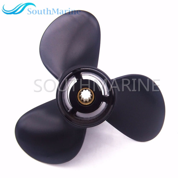 9 1/4 x 11 R Boat Motor Aluminum Propeller for Suzuki DF9.9 DF15 DF20 DT15 DT9.9 Outboard Engines 58100-93743-019 - PanasiaMarine.Com