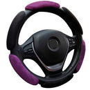 Non-slip Steering-Wheel Cover with 3D Design/Flocking clothcar steering wheel braid diameter 38CM For 95% Car - PanasiaMarine.Com
