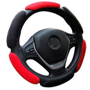Non-slip Steering-Wheel Cover with 3D Design/Flocking clothcar steering wheel braid diameter 38CM For 95% Car - PanasiaMarine.Com
