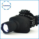 1800Lumen Headlamp LED Headlight Flashlight Frontal Lantern Zoomable Head Torch Light Bike Riding Lamp For Camping Hunting - PanasiaMarine.Com