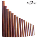 Pan Flute 15 Pipes Natural Bamboo Wind Instrument Panpipe G Key Flauta Xiao Handmade flauta de pan Folk instrumentos musicales - PanasiaMarine.Com