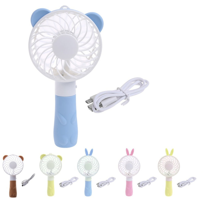 Portable Hand Fan Battery Operated USB Power Handheld Mini Fan Cooler with Strap - PanasiaMarine.Com