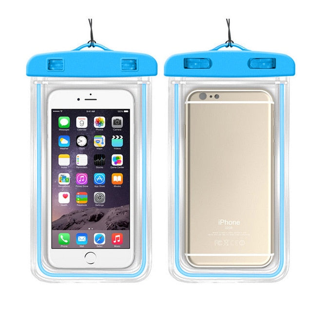 Dry Bag Waterproof Bags with Luminous Underwater Pouch Phone Case bolsa Swimming Bags For universal all models 3.5 inch -6 inch - PanasiaMarine.Com