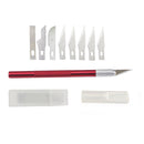 9 Blades Craft Artwork  Engraving DIY Cutter Set Model Repairing Multipurpose  Sculpture Scalpel Carving Knife - PanasiaMarine.Com