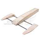 RC Speed Boat 495mm Wooden Sponson Outrigger Shrimp Racing Boat Model Building Kits Radio Remote Control Speedboat - PanasiaMarine.Com