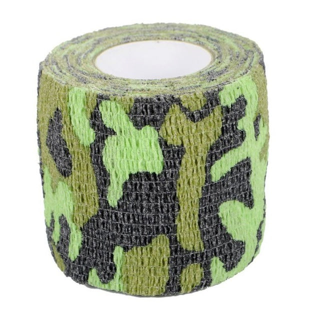 Outdoor Camouflage Waterproof Belt Rifle Self-Adhesive Non-Woven Camouflage Tape Wrapped Rifle Shooting - PanasiaMarine.Com
