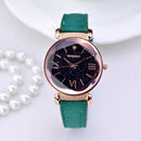 New Fashion Gogoey Brand Rose Gold Leather Watches Women ladies casual dress quartz wristwatch reloj mujer go4417 - PanasiaMarine.Com