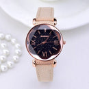 New Fashion Gogoey Brand Rose Gold Leather Watches Women ladies casual dress quartz wristwatch reloj mujer go4417 - PanasiaMarine.Com