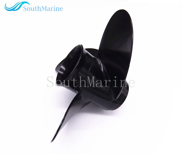 Aluminum Propeller 8.5x9 for Tohatsu / Nissan 2-Stroke 4-Stroke 8HP 9.8HP Outboard Motor 8.5 x 9 , Pitch 12 spine ,Free Shipping - PanasiaMarine.Com