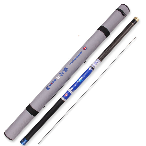 High Quality Carbon Fiber Long Fishing Rod Stream Rod Ultra Light Power H 8/9/10/11/12m Fishing Pole Fishing Tackle - PanasiaMarine.Com