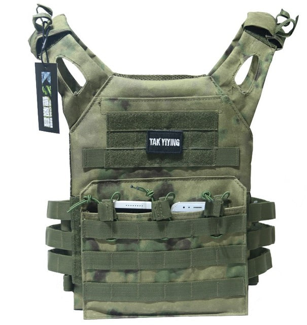 Hunting Tactical Accessoris Body Armor JPC Plate Carrier Vest Mag Chest Rig Airsoft Paintball Gear Loading Bear Vests Camouflage - PanasiaMarine.Com