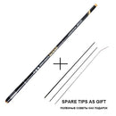 Goture Carp Feeder Fishing Rod Carbon Fiber Telescopic Rods Hand Pole 3.6-7.2m Stream Rods Tackle Vara De Pesca - PanasiaMarine.Com