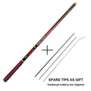 Goture Carp Feeder Fishing Rod Carbon Fiber Telescopic Rods Hand Pole 3.6-7.2m Stream Rods Tackle Vara De Pesca - PanasiaMarine.Com
