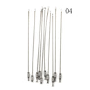 10Pcs 1.5/2mm EDC Keychain Tag Rope Stainless Steel Wire Cable Loop Screw Lock Gadget Ring Key Keyring Circle Camp Hanging Tool - PanasiaMarine.Com