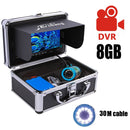 Erchang Fish Finder Underwater Fishing Camera 7 Inch 1000TVL Waterproof Video Underwater Camera 12 PCS Infrared Lamp ICE Fishing - PanasiaMarine.Com