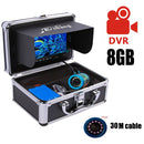 Erchang Fish Finder Underwater Fishing Camera 7 Inch 1000TVL Waterproof Video Underwater Camera 12 PCS Infrared Lamp ICE Fishing - PanasiaMarine.Com