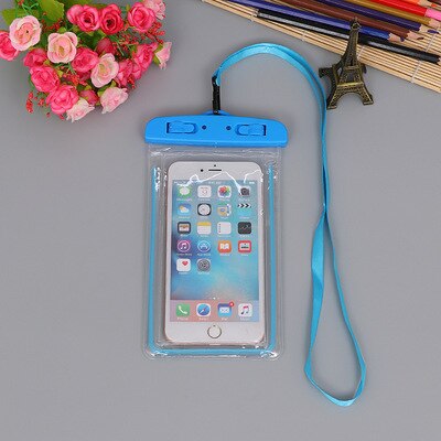 Waterproof Phone Pouch Swimming Bags With Luminous Underwater Pouch Phone Case Camping Skiing Dry Bag Universal Cover 3.5-6Inch - PanasiaMarine.Com
