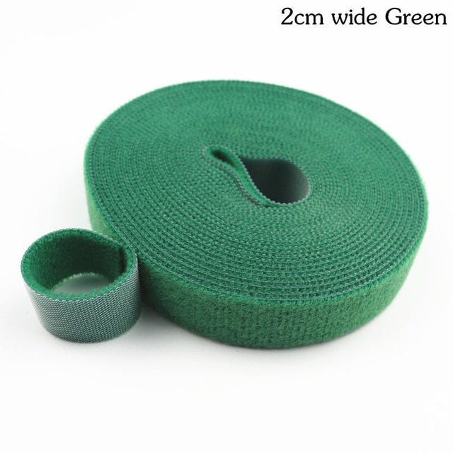 Hot 3Meters Reusable Adhesive Fastener Tape Back to Back Strong Hooks and Loops Fasteners Cable Ties Curtain Fastener Magic Tape - PanasiaMarine.Com