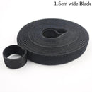 Hot 3Meters Reusable Adhesive Fastener Tape Back to Back Strong Hooks and Loops Fasteners Cable Ties Curtain Fastener Magic Tape - PanasiaMarine.Com