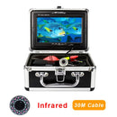 Erchang Fish Finder Underwater Fishing Camera 7 Inch 1000TVL Waterproof Video Underwater Camera 12 PCS Infrared Lamp ICE Fishing - PanasiaMarine.Com
