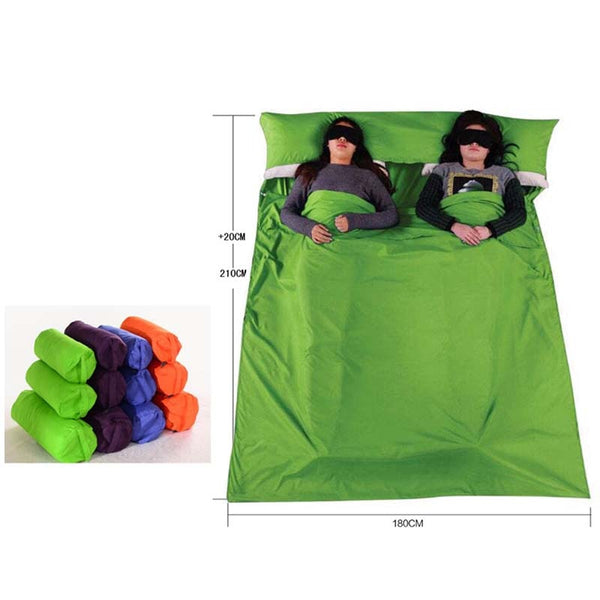 Ultralight Outdoor Sleeping Bag Liner Portable Cotton Sleeping Bags Camping Travel Healthy Camping Hiking YHSD01 - PanasiaMarine.Com