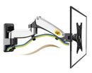 NB F150 Aluminum Alloy 360 Degree 17"-27" Monitor Holder Gas Spring Arm LED LCD TV Wall Mount Loading 2-7kgs - PanasiaMarine.Com