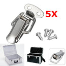 Wholesale 5Pcs/Set Stainless Steel Hardware Cabinet Box Case Spring Loaded Latch Catch Toggle Hasp For Home Office Shop - PanasiaMarine.Com