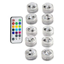 IP68 Waterproof Battery Operated Multi Color Submersible LED Underwater Light for Fish Tank Pond Swimming Pool Wedding Party - PanasiaMarine.Com