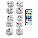 IP68 Waterproof Battery Operated Multi Color Submersible LED Underwater Light for Fish Tank Pond Swimming Pool Wedding Party - PanasiaMarine.Com