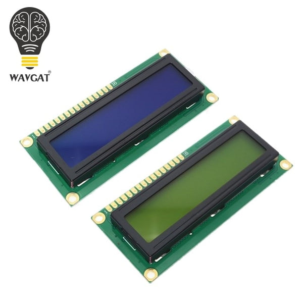 WAVGAT LCD1602 1602 module Blue Green screen 16x2 Character LCD Display Module HD44780 Controller blue black light - PanasiaMarine.Com