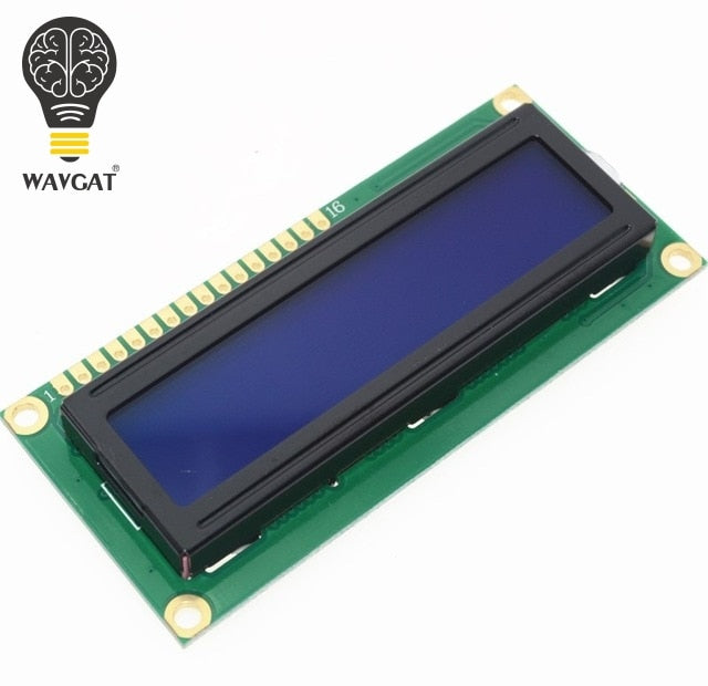 WAVGAT LCD1602 1602 module Blue Green screen 16x2 Character LCD Display Module HD44780 Controller blue black light - PanasiaMarine.Com