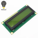WAVGAT LCD1602 1602 module Blue Green screen 16x2 Character LCD Display Module HD44780 Controller blue black light - PanasiaMarine.Com