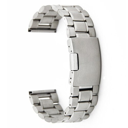 Stainless Steel Watch Band 14mm 16mm 18mm 19mm 20mm 21mm 22mm 24mm for Fossil Watchband Strap Wrist Loop Belt Bracelet Silver - PanasiaMarine.Com