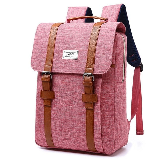 2019 Vintage Men Women Canvas Backpacks School Bags for Teenagers Boys Girls Large Capacity Laptop Backpack Fashion Men Backpack - PanasiaMarine.Com