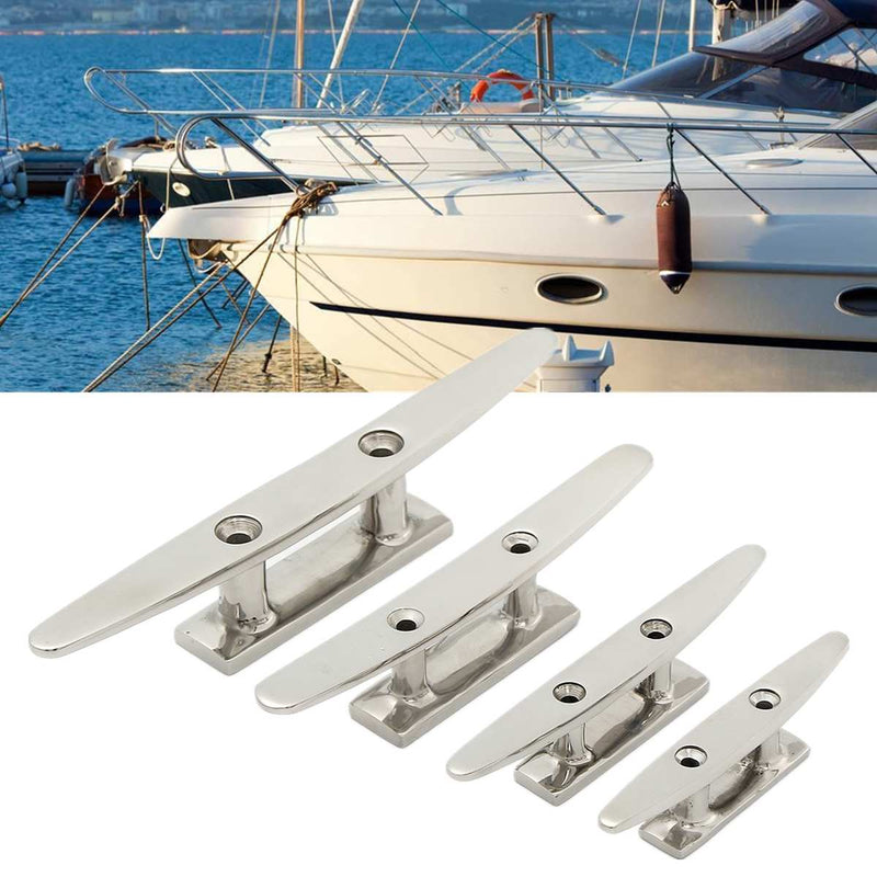 Low Flat Cleat Stainless Steel Hole Hardware For Marine Boat - PanasiaMarine.Com