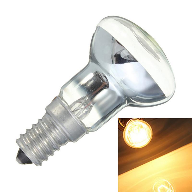 Edison Bulb 30W E14 Light Holder R39 Reflector Spot Light Bulb Lava Lamp Incandescent Filament Vintage Lamp Home Supplies - PanasiaMarine.Com