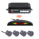 12V Auto Parktronic LED Parking Sensor With 4 Sensors Reverse Backup Car Parking Radar Monitor Detector System Backlight Display - PanasiaMarine.Com