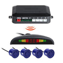 12V Auto Parktronic LED Parking Sensor With 4 Sensors Reverse Backup Car Parking Radar Monitor Detector System Backlight Display - PanasiaMarine.Com