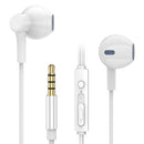 Original  In-ear Earphone with Microphone Headset Hifi Earbuds Stereo Earphones for iPhone 5 5s 6 6S Xiaomi fone de ouvido - PanasiaMarine.Com