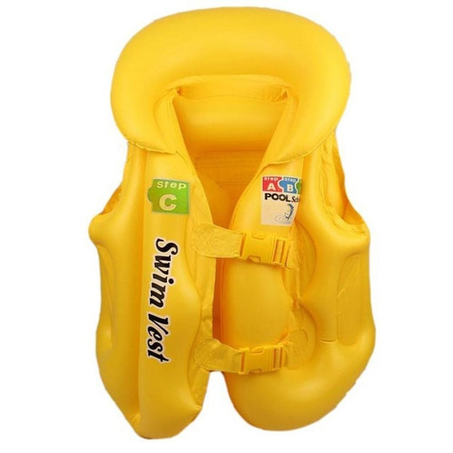 S M L Summer Baby Safety Ride-On Swimming buoyancy vest Toys Kids Pool Rafts Float Swim Inflatable Tube life jacket Babies Toys - PanasiaMarine.Com