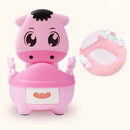Baby potty toilet bowl training pan toilet seat children's pot kids bedpan portable urinal comfortable backrest cartoon cute pot - PanasiaMarine.Com
